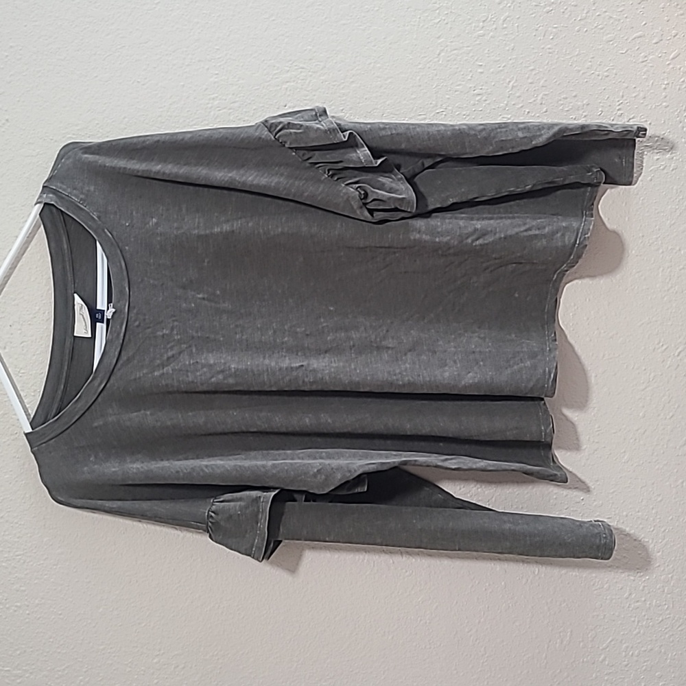 Universal Threads Long Sleeve Shirt with Ruffle Detail